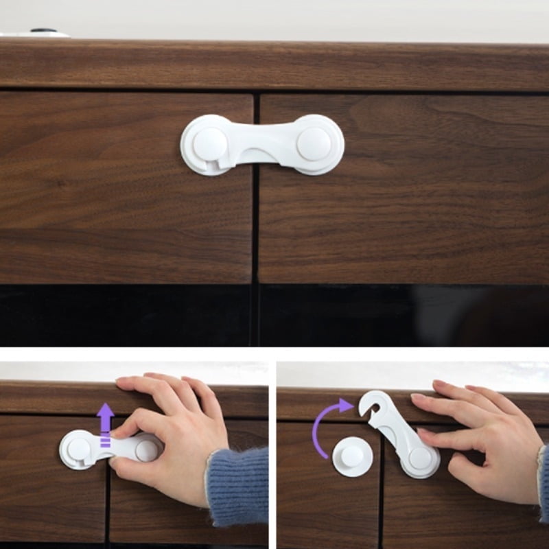 Applicable to 10 Pieces Child Safety Lock, Drawer for Children