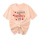 thumbnail image 1 of Camisetas de Manga Corta para Mujeres, Camiseta de Cuello Redondo Impresa de Moda, Primavera Y Verano Casual, 1 of 8
