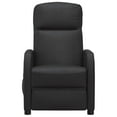thumbnail image 4 of vidaXL Massage Reclining Chair Leisure Recliner for Home Theater Faux Leather, 4 of 10