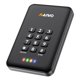 thumbnail image 2 of Carcasa de disco duro encriptada USB3.0 AES256 para unidad de estado Kuymtek sólido SSD de 25 pulgadas accesorios de protección de reemplazo de alta velocidad, 2 of 3