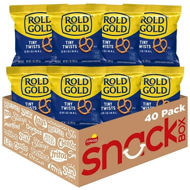Rold Gold Tiny Twists HHA1 Pretzels, 1 Ounce (Pack of 40)