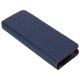 thumbnail image 4 of Funda protectora de cuero elegante con protección 360°, textura clásica de lichi, para Samsung, color azul oscuro, 4 of 14