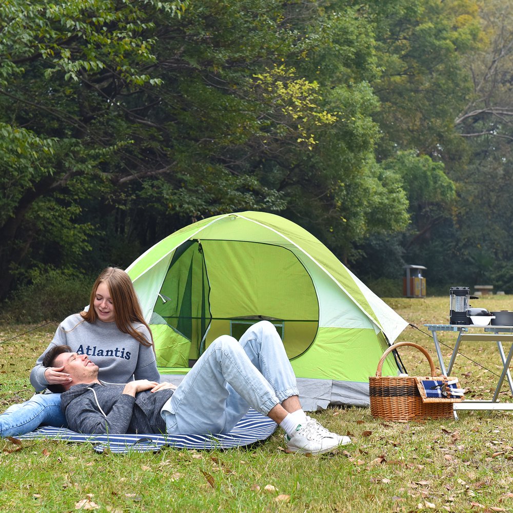 MF Studio 2Person Dome Tent Lightweight Camping Tents with Carring Bag