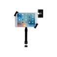 thumbnail image 2 of CTA Digital Height-Adjustable Tube-Grip Security Mount - Mounting kit (pole mount, holder) - for tablet - lockable - screen size: 7"-14", 2 of 6
