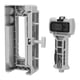 thumbnail image 1 of Kit De Pestillo De Mortaja Para Bisagra De Puerta, Kit De Instalación De Pestillo De Bisagra De Puerta Plasti, Ajustable, Liviano, Fácil Configuración Para Sitios De, 1 of 7