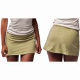 thumbnail image 3 of Jaimenalin Women'S Casual Low-Rise Solid Bodycon Mini Skirt Streetwear Green S, 3 of 7