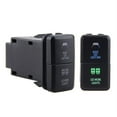 thumbnail image 3 of Phyun 12V Driving LED Light Bar Push Switch Button For Toyota Prado Hilux Landcruiser, 3 of 5