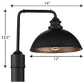 thumbnail image 5 of Englewood Collection One-Light Post Lantern, 5 of 11