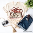 thumbnail image 6 of T-Ball Mama Coquette Red Bow T-Shirt, Retro White and Natural Tee for Proud Sports Moms, 6 of 8