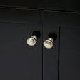 thumbnail image 2 of Ariel Hamlet 60 In. Double Sink Base Cabinet In Black, 2 of 9
