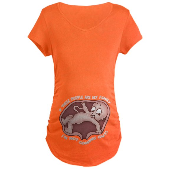 CafePress - Familiophobia Maternity Dark T Shirt - Maternity Dark T-Shirt