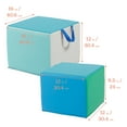 thumbnail image 2 of ECR4Kids SoftZone Cozy Cube with Handle Seating Set, Classroom Essentials, Contemporary, 5-Piece, 2 of 8