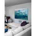 thumbnail image 5 of "White Splashing Surf" Painting Print on Wrapped Canvas, 5 of 7