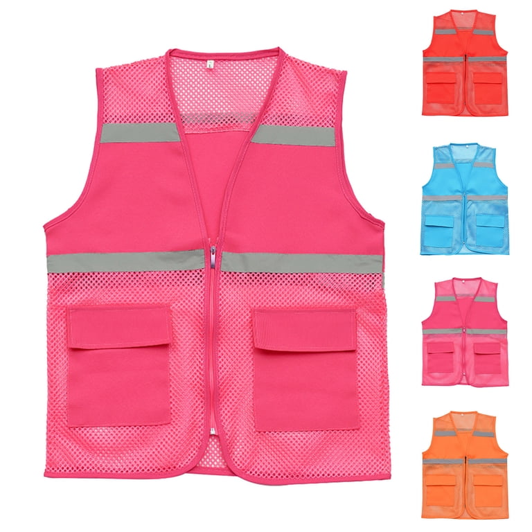 KeShDi Safety Tank Tops Mesh Hi Vis Tops Construction Reflective