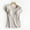 Beige, variant on Women's Casual Maternity Shirts Split Side Pregnancy Tops Blouses Short Sleeve Loose Fit Maternity Clothes Black XL