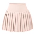 thumbnail image 4 of Pleated Tennis Skirt for Women with Shorts - Athletic Skort, Workout Running, Pockets, Elastic Waist, Multiple Sizes, 4 of 4