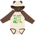 thumbnail image 3 of Inktastic My Aunt and Uncle Love Me Dinosaur Boys Long Sleeve Baby Bodysuit, 3 of 5