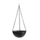 thumbnail image 2 of Macetero colgante de hierro forjado con cadenas metálicas | Soporte para plantas colgantes de pared o balcón, 2 of 9