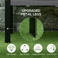 thumbnail image 4 of Outsunny 47"x24"x29" Raised Garden Bed, Elevated Planter Box, Grey, 4 of 10