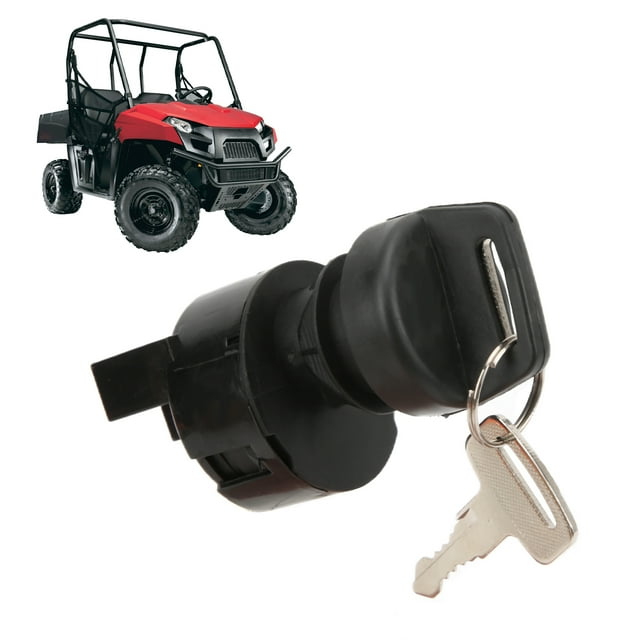 4011142, Durable 6 Broches Interrupteur d'Allumage Installation Facile pour Remplacement ATV pour Ranger 400 2010-14