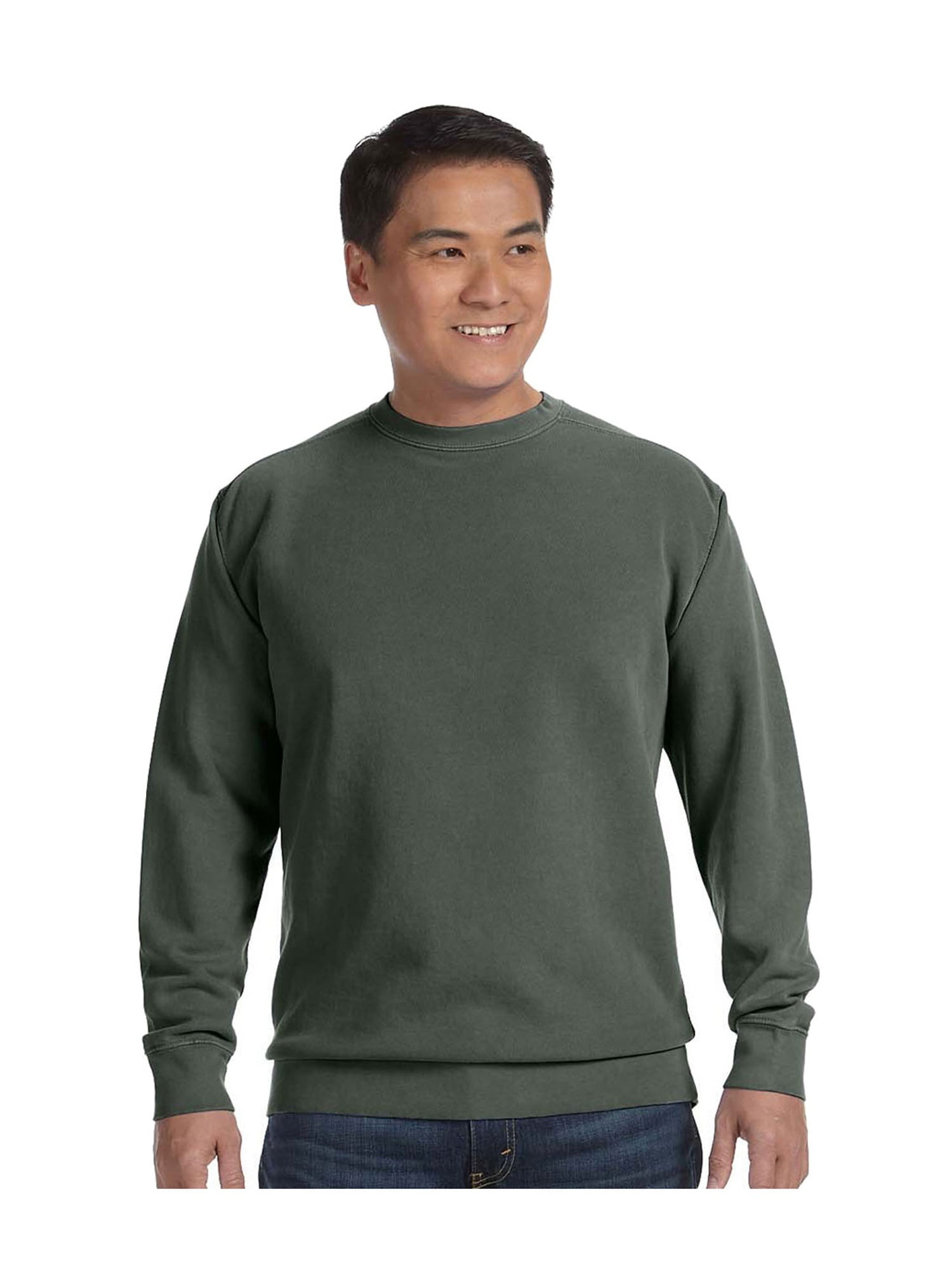 Garment-Dyed Crewneck Sweatshirt, Style 