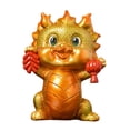 thumbnail image 3 of Estatua de dragón chino, figura de dragón del Año Nuevo chino, bonitos recuerdos, dragón Estilo B, 3 of 9