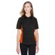 thumbnail image 1 of Camisa de sarga con bloques de color Fuse para mujer NEGRO/ NARANJA XS Extremo norte 77042, 1 of 1