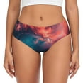 thumbnail image 1 of Fotbe Cosmic Paint Swirl Calzones Estampados para Mujer – Ropa Interior de Algodón, Cómoda, Suave y Elástica-XX-Large, 1 of 6