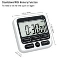 Timer Kitchen Reminder Flashing Alarm Timer Student Alarm Clock