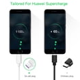 thumbnail image 3 of USB Type C Cable Replacement for Huawei Mate 9 Mobile Phone Fast Charging Wire Line 5A USB C Data Cord, 3 of 6