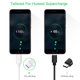 thumbnail image 2 of Injueey Cable de carga USB C de repuesto para tipo C, línea de datos móviles, línea alámbrica de carga rápida, accesorios de Teléfono y Comunicación Blanco 1m, 2 of 6