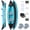 Blue + Black, variant on Goplus Inflatable Kayak 2 Person, Heavy Duty Tandem Touring Kayak with Aluminum Paddles Green + Black