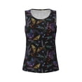 thumbnail image 6 of Sigee Lavender Flowers for Women's Workout Tank Top,Running Tank Tops,Sleeveless Gym ClothesSmall, 6 of 8