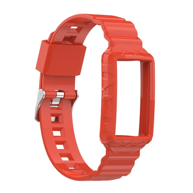 Pulsera de silicona cómoda para Charge5 / 4 / 4SE / 3 / naranja jinwen Pulsera de correa de reloj