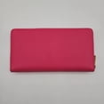 thumbnail image 2 of Gucci Pink Leather GRG Logo Print Long Continental Zip Around Wallet, 2 of 6
