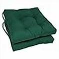 thumbnail image 3 of 16-inch Solid Twill Square Tufted Chair Cushions (Set of 2), 3 of 4