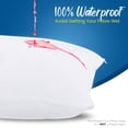 thumbnail image 3 of Protectores de almohada Utopia Bedding, impermeables, tamaño king, 4 unidades, 3 of 6