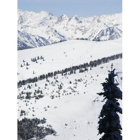 Vail Ski Resort and the Gore Mountains, Vail, Colorado, United States of America, North America Print Wall Art By Kober