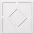 thumbnail image 1 of Ekena Millwork CMP40EY 40 in. OD x 14 in. Square Embry Architectural Grade PVC Contemporary Ceiling Medallion, 1 of 1
