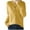 Yellow, variant on Women's Lightweight Cardigan Button Down Solid Color Knitted Cotton Long Sleeve Round Neck Sweaters Jackets Solid