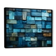 thumbnail image 3 of Designart "Earth Element Stones Mosaic in Boho Style III" Extra Large Geometric Framed Wall Art - Bohemian Gold Boho Mosaic Bedroom Framed Canvas Wall Art, 3 of 7