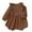 w-Brown615372, variant on Autumn Girls Corduroy Pinafore Dress With Pleated Skirt Scalloped Trim Casual Play Toddler Kids Trendy Child Christmas Solid Color O-Neck Dresses