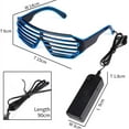 thumbnail image 4 of Neon Rave Glasses,Neon Glasses Neon Rave Glasses Light Up Flashing LED Sunglasses, 4 of 8