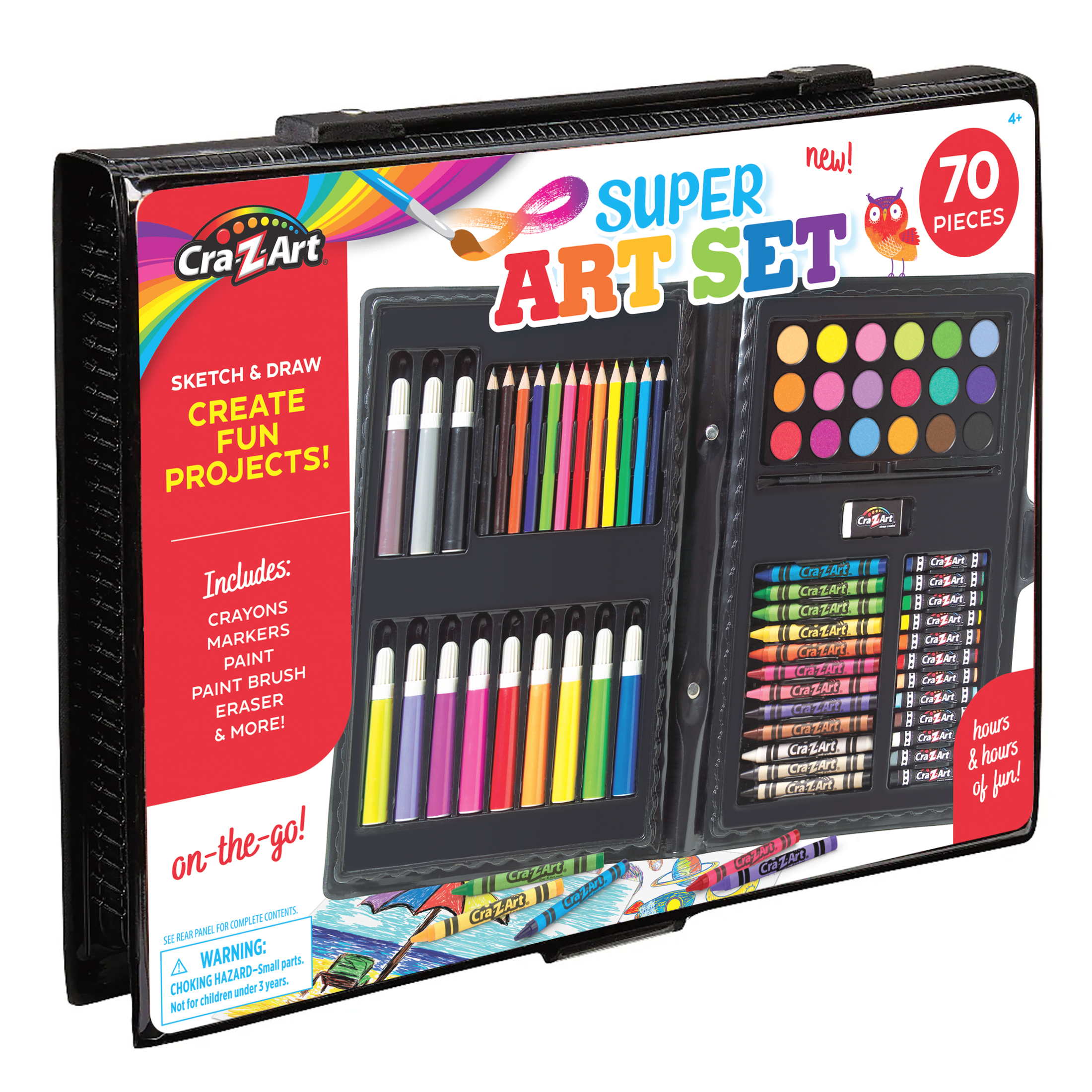Cra-Z-Art Super Art Set, 70 Pieces (3-Pack) photo 5