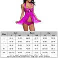thumbnail image 2 of Conjunto de lencería Lace Chemise Lencería Halter Neck Sleep Wear Malla encantadora para mujeres FLhrweasw Para estrenar, 2 of 6