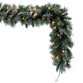 thumbnail image 4 of Vickerman 9' x 10" Frosted Mixed Pine Garland, Clear Incandescent Mini Lights., 4 of 6