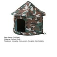 thumbnail image 7 of Cat Nest Soft Comfortable Cat Dog House Durable Convenient Foldable Warm Pet Shelter for Outdoor Indoor Use, 7 of 7
