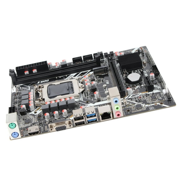 DDR4 Motherboard, 7 Phase Power Supply H410 Gaming Motherboard PCIE 16X Gen 3.0  for Desktop PC