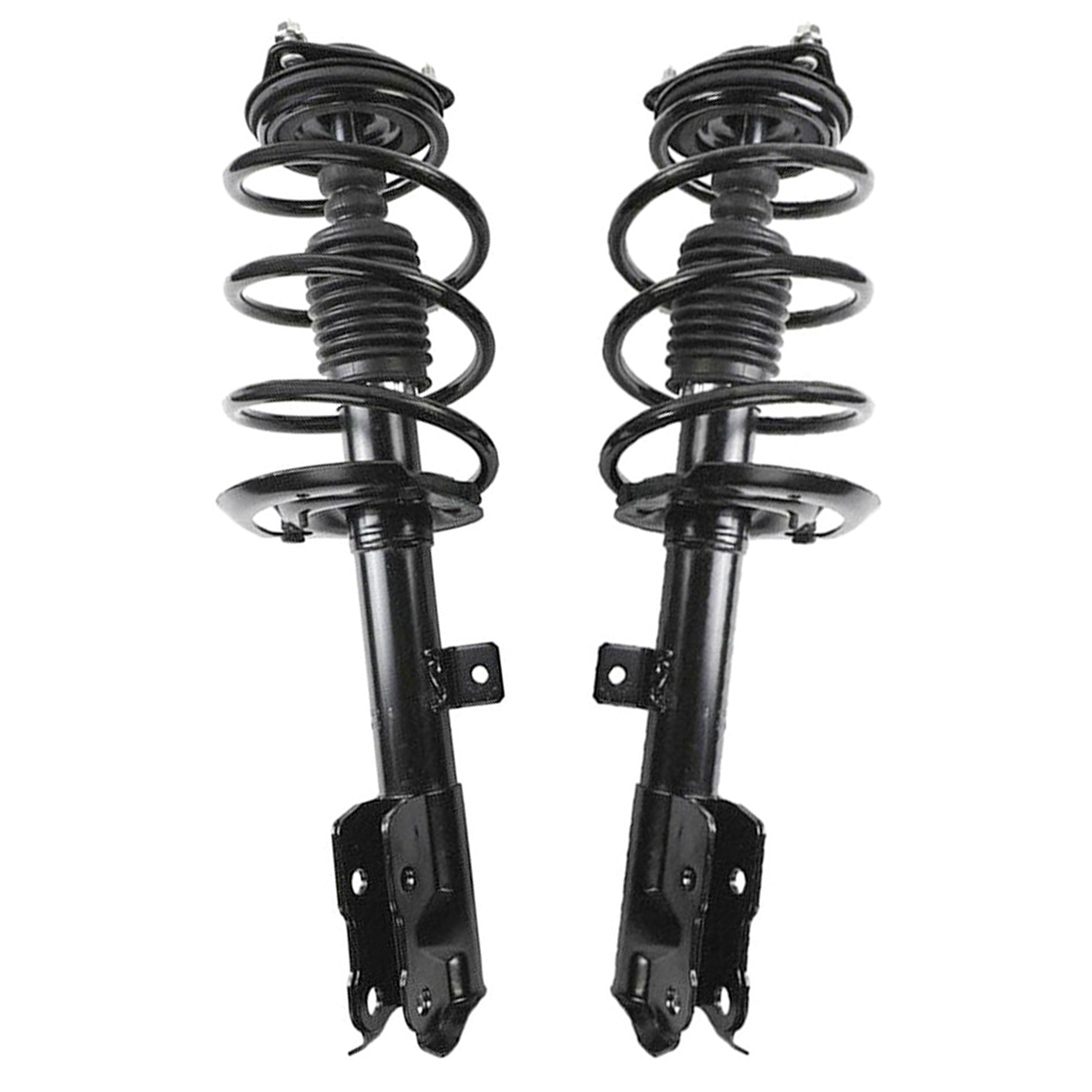 Shoxtec Front Complete Struts Coil Spring Assembly for 2010 2011 Dodge