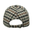 thumbnail image 5 of Unisex Plaid Print Baseball Cap, Thermal Lined Winter Snapback Hat with Breathable Mesh, Adjustable Warm Beanie for Sports, Beach and Hip Hop Fashion, 5 of 5